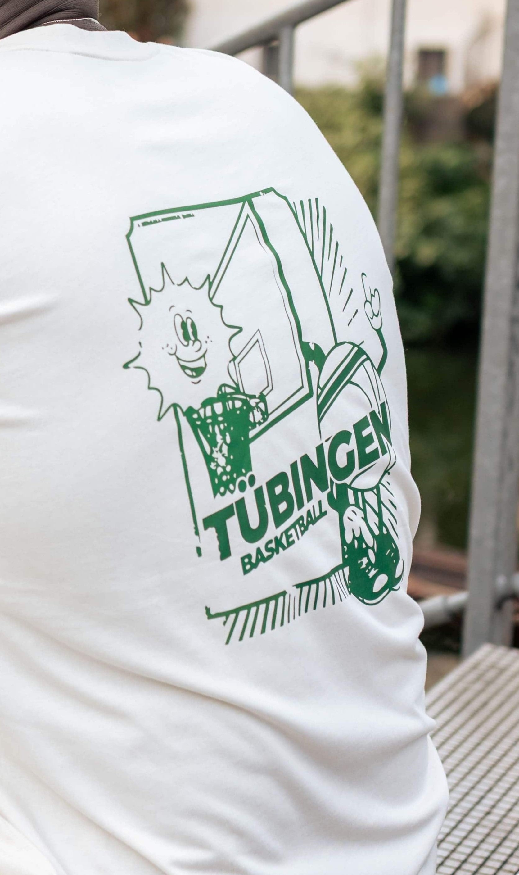T-Shirt Tübingen Basketball Loose fit birch