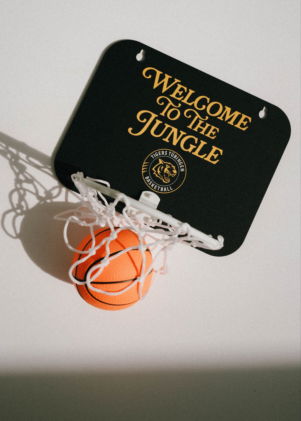 Mini-Basketballkorb Welcome to the jungle
