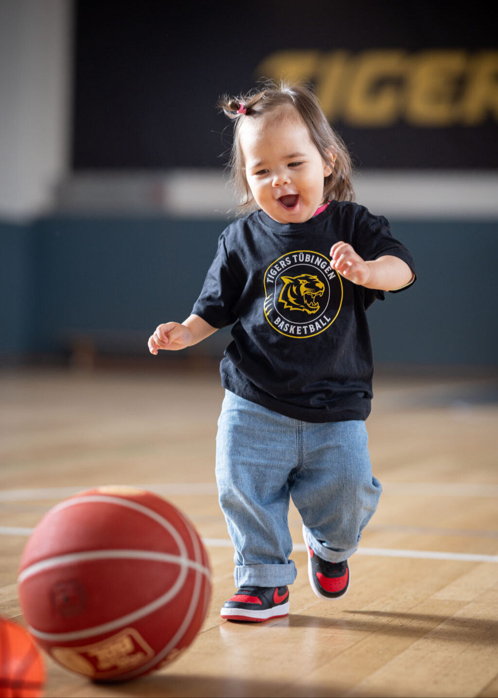 KIDS Shirt Kreislogo alternativ schwarz