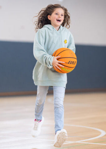 Hoodie Backprint Mintgrün