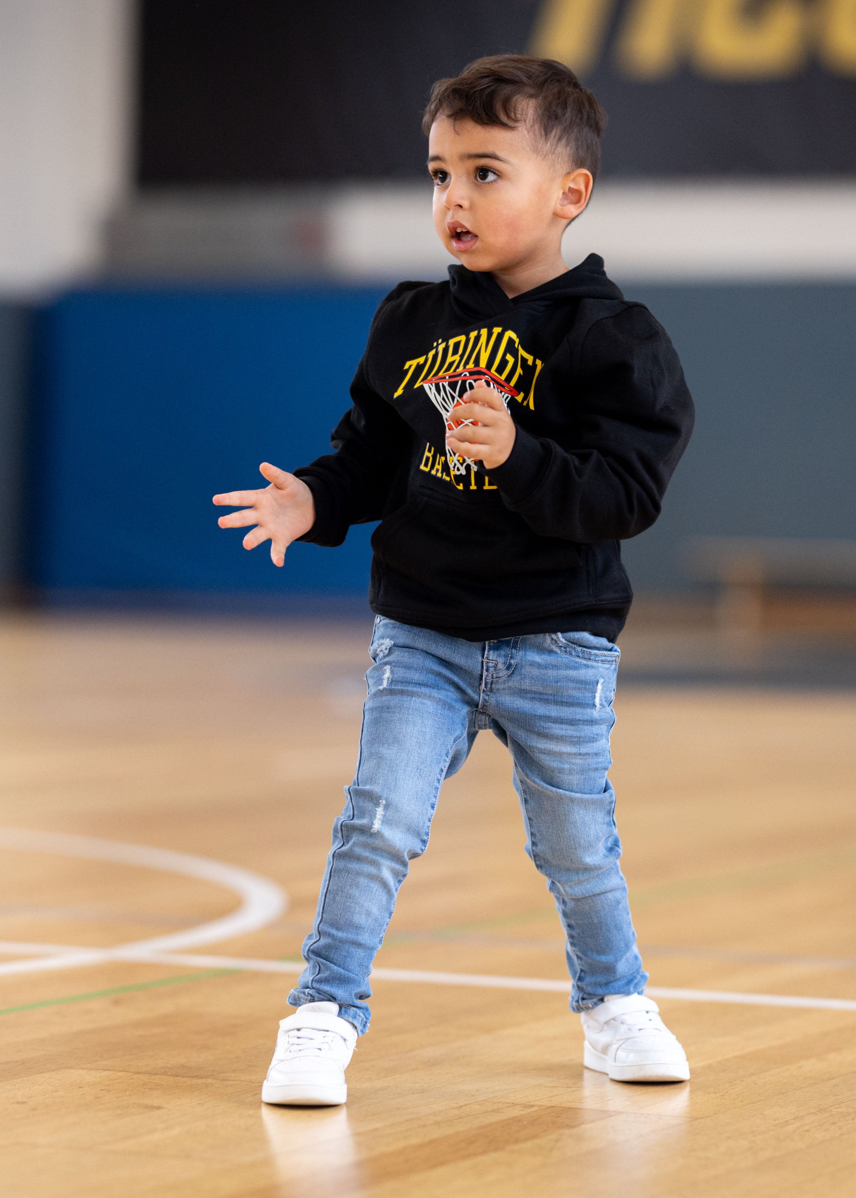 Hoodie Tigers College Schwarz