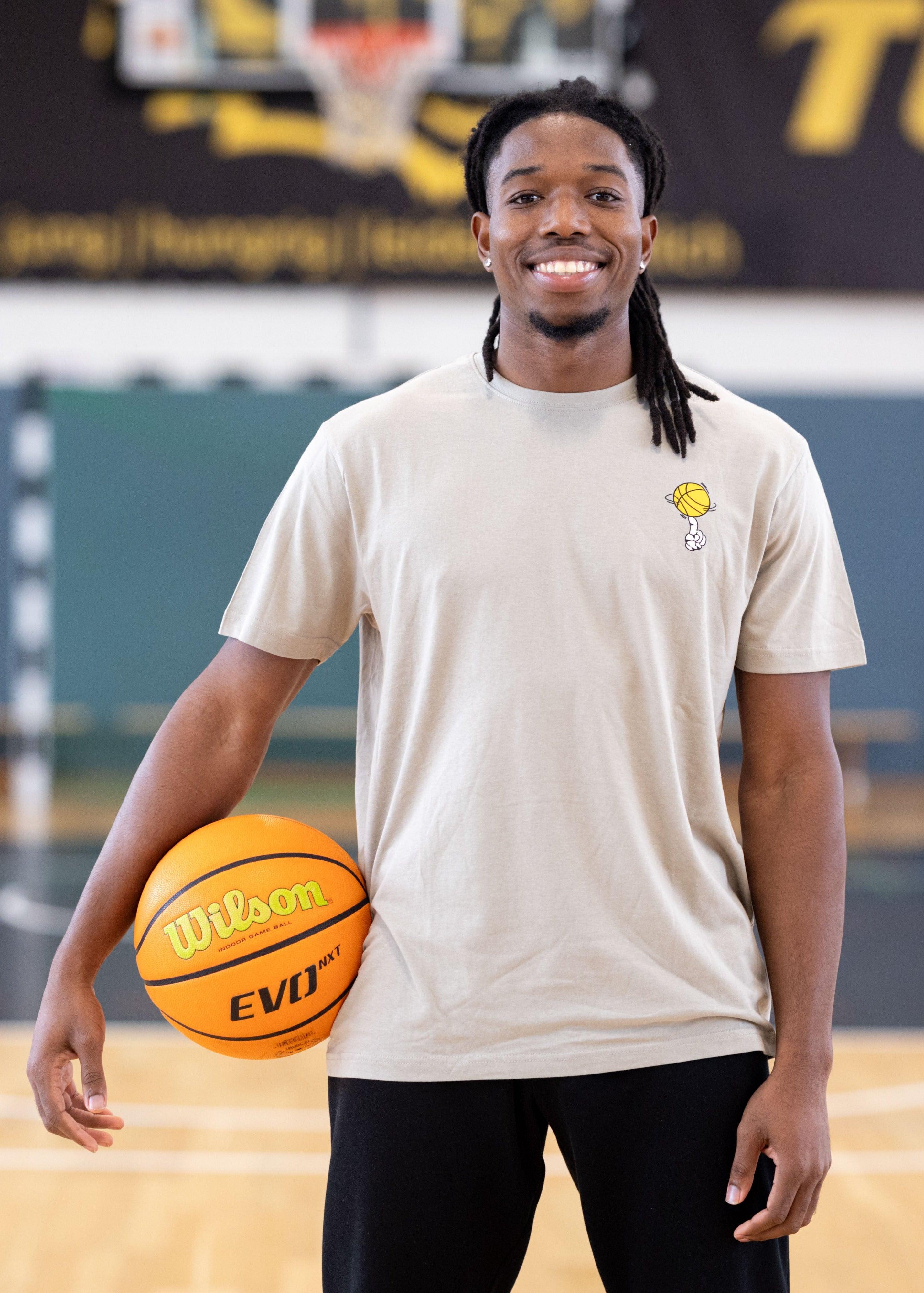 T-Shirt Backprint Silber