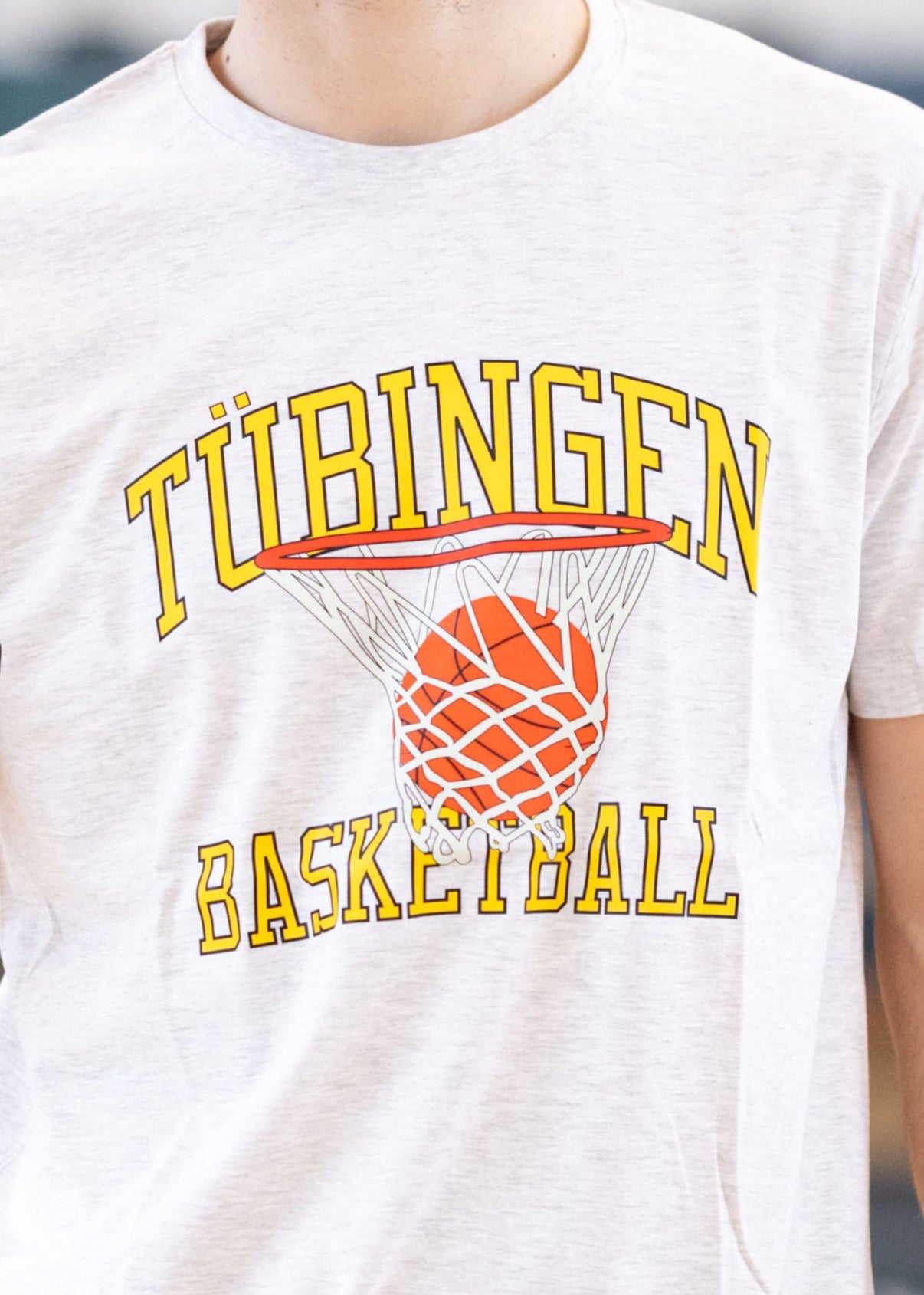 T-Shirt Tigers College Ash Grau