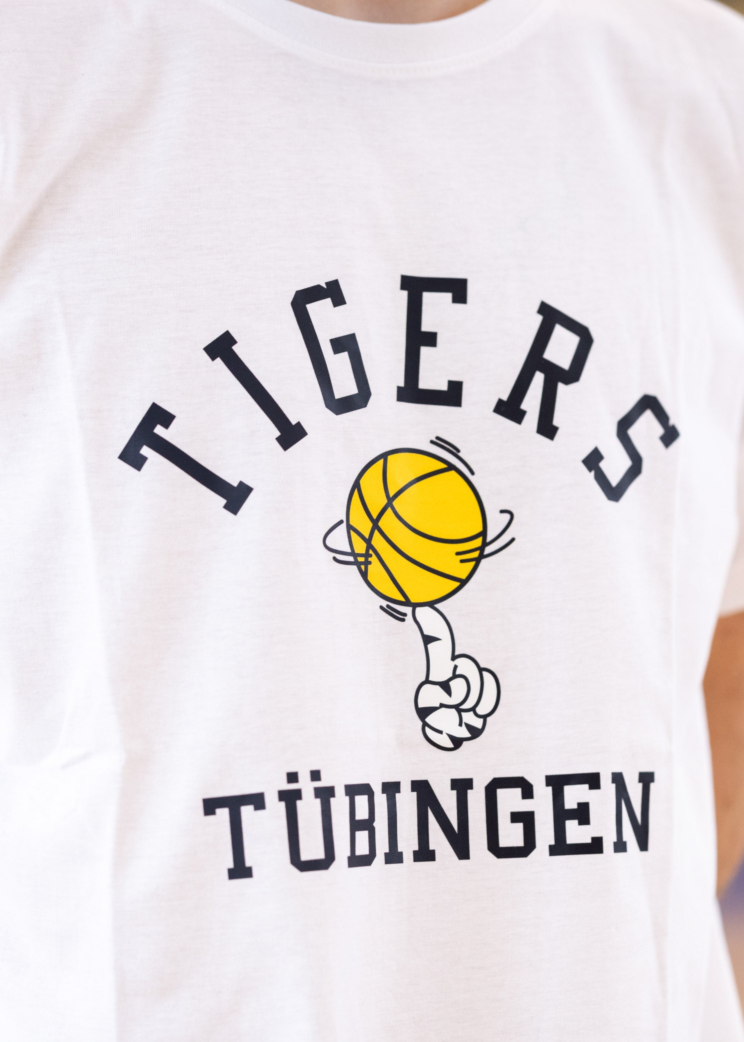 T-Shirt Tigerhand Weiß