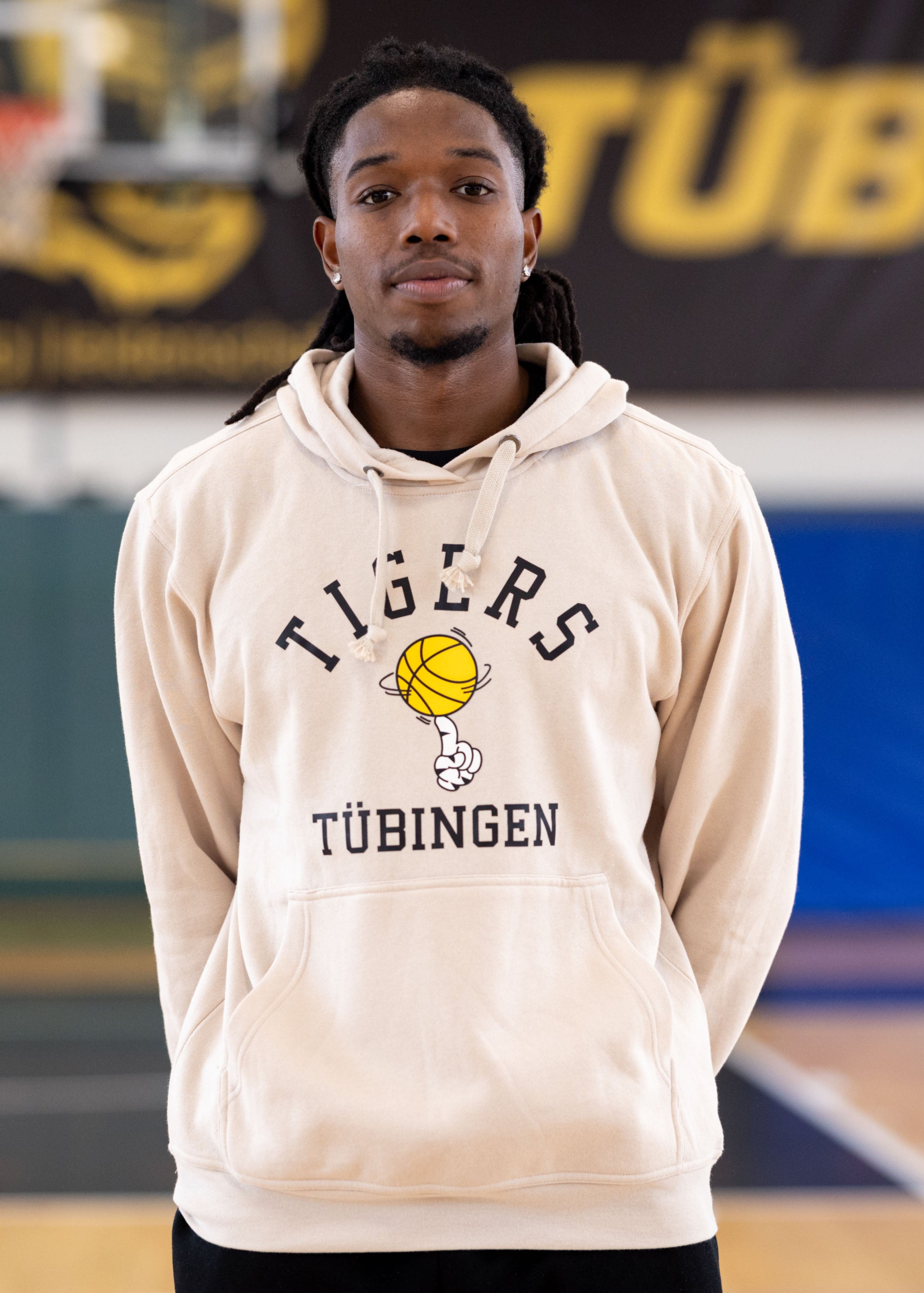 Hoodie Tigerhand Sand