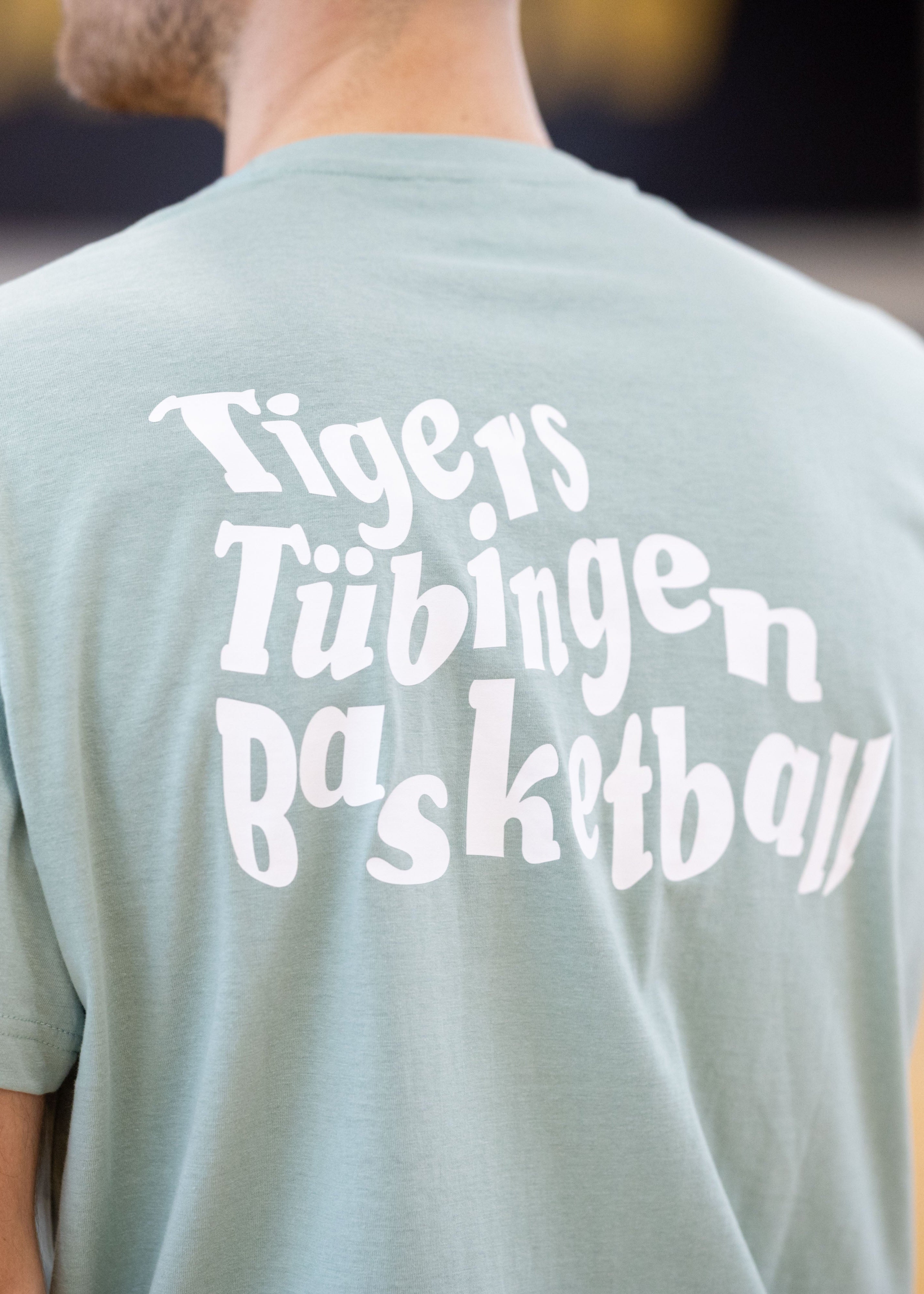 T-Shirt Backprint Mintgrün