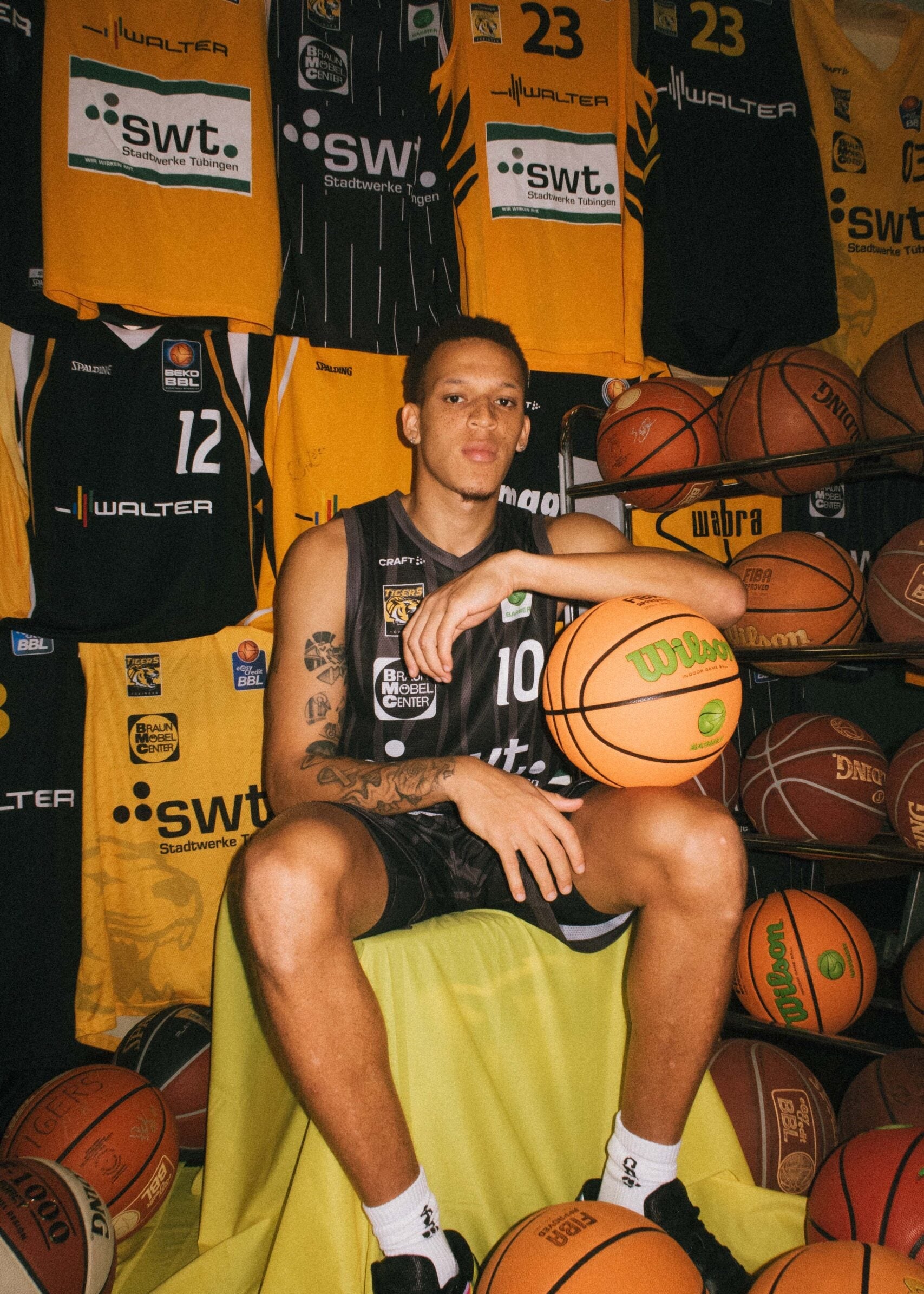 TIGERS TÜBINGEN Auswärtstrikot Kids 2025/26