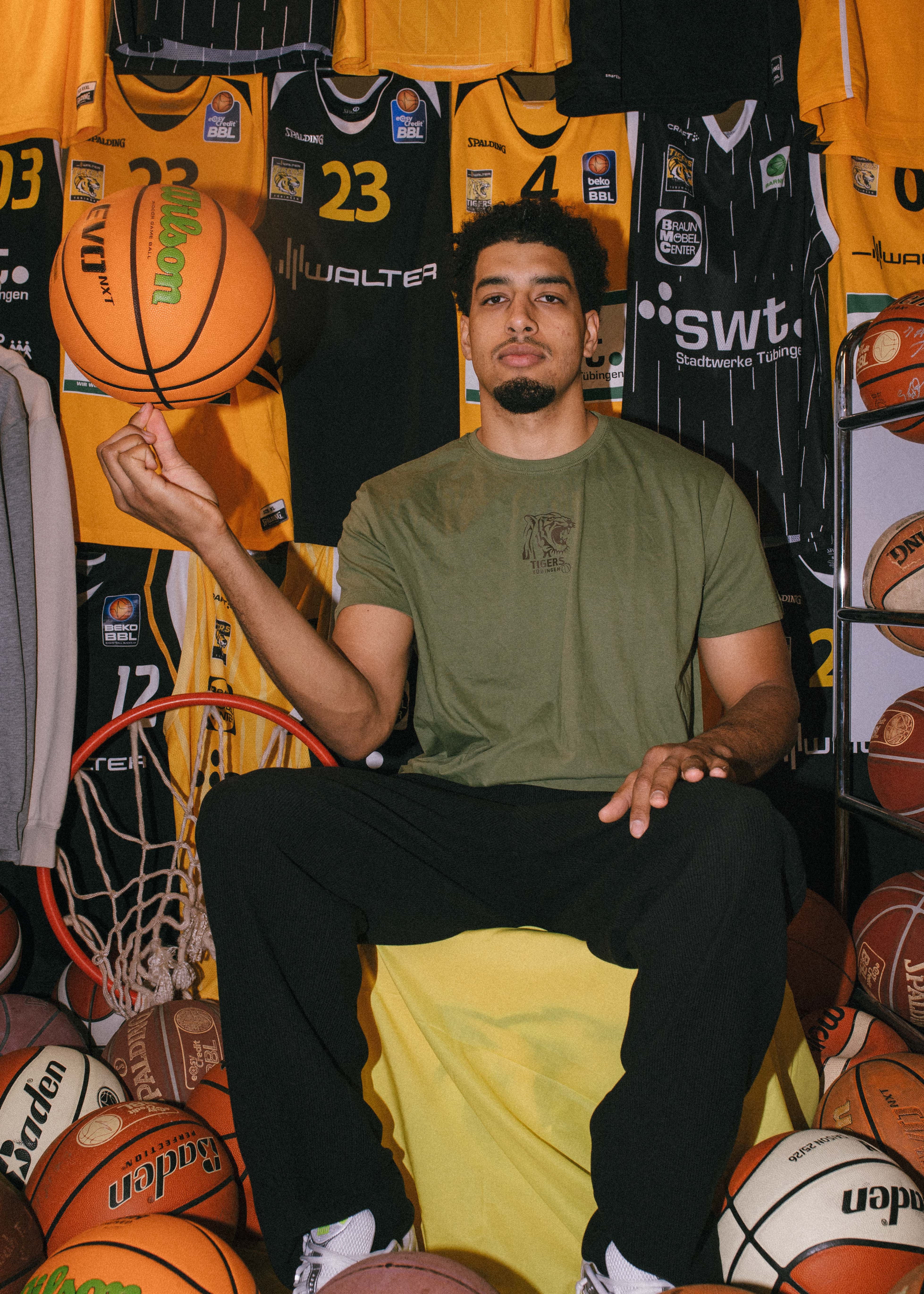 T-Shirt Tigers Dunkelgrün