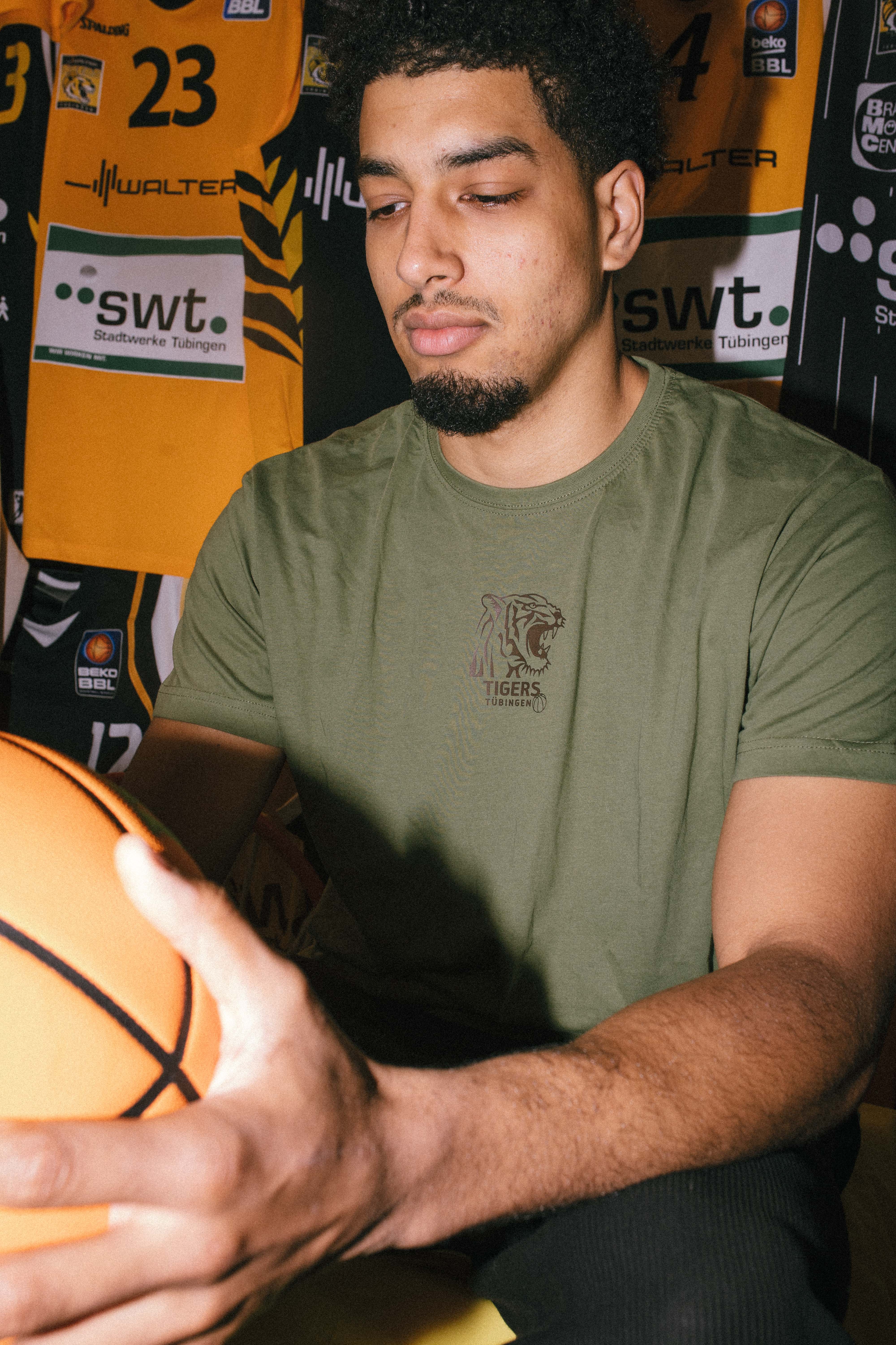 T-Shirt Tigers Dunkelgrün