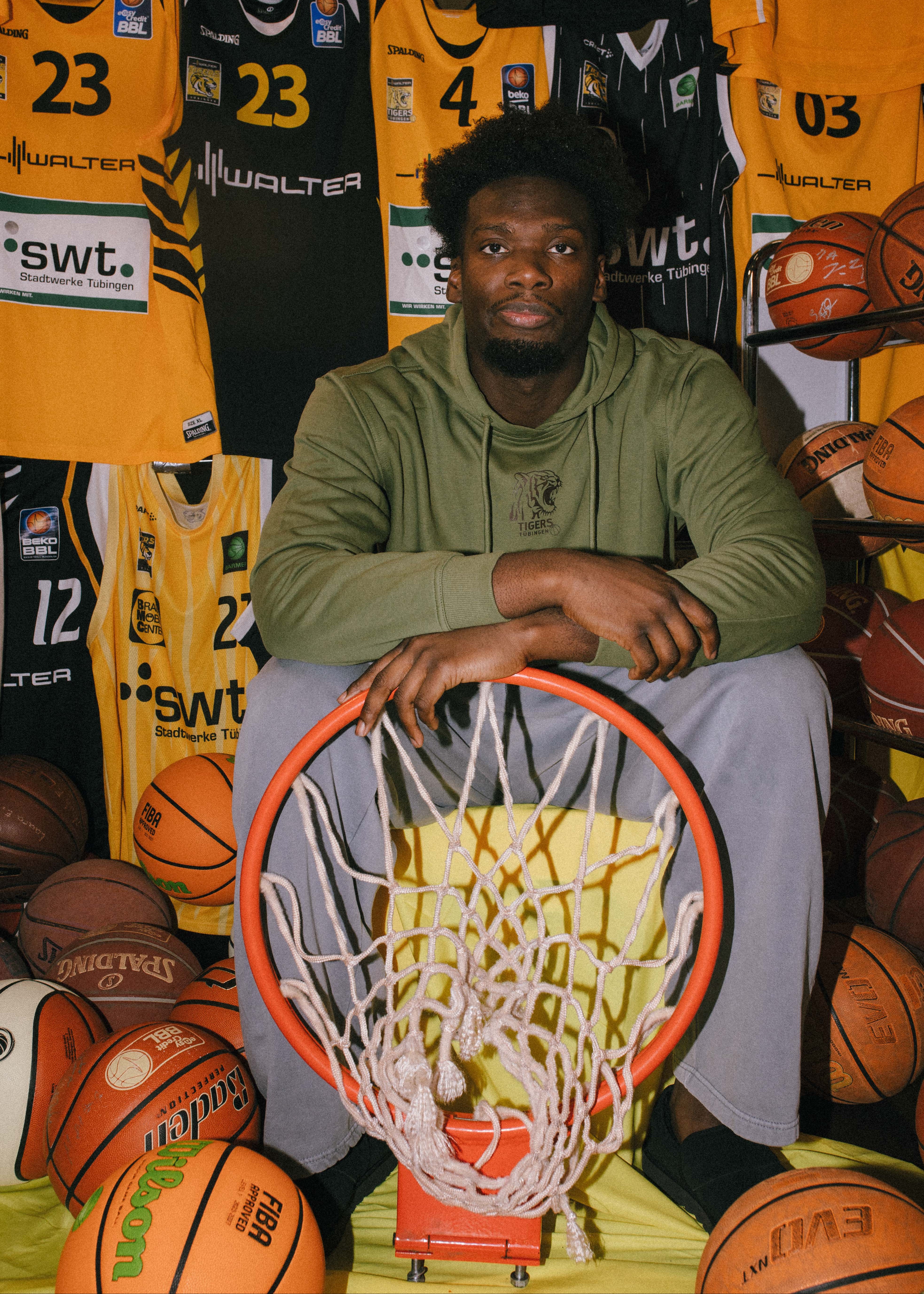 Hoodie Tigers Dunkelgrün