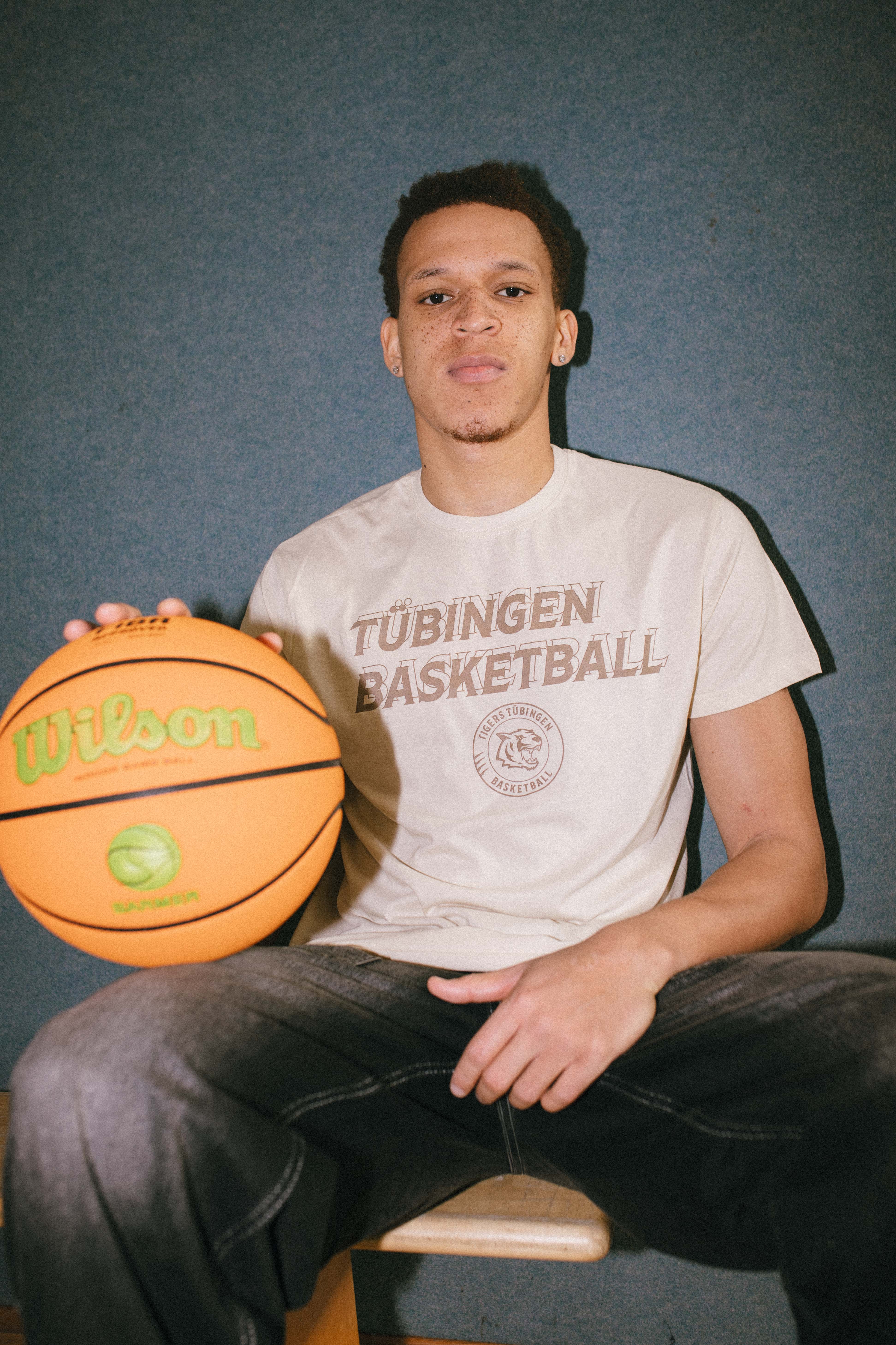 T-Shirt Tübingen Basketball Khaki