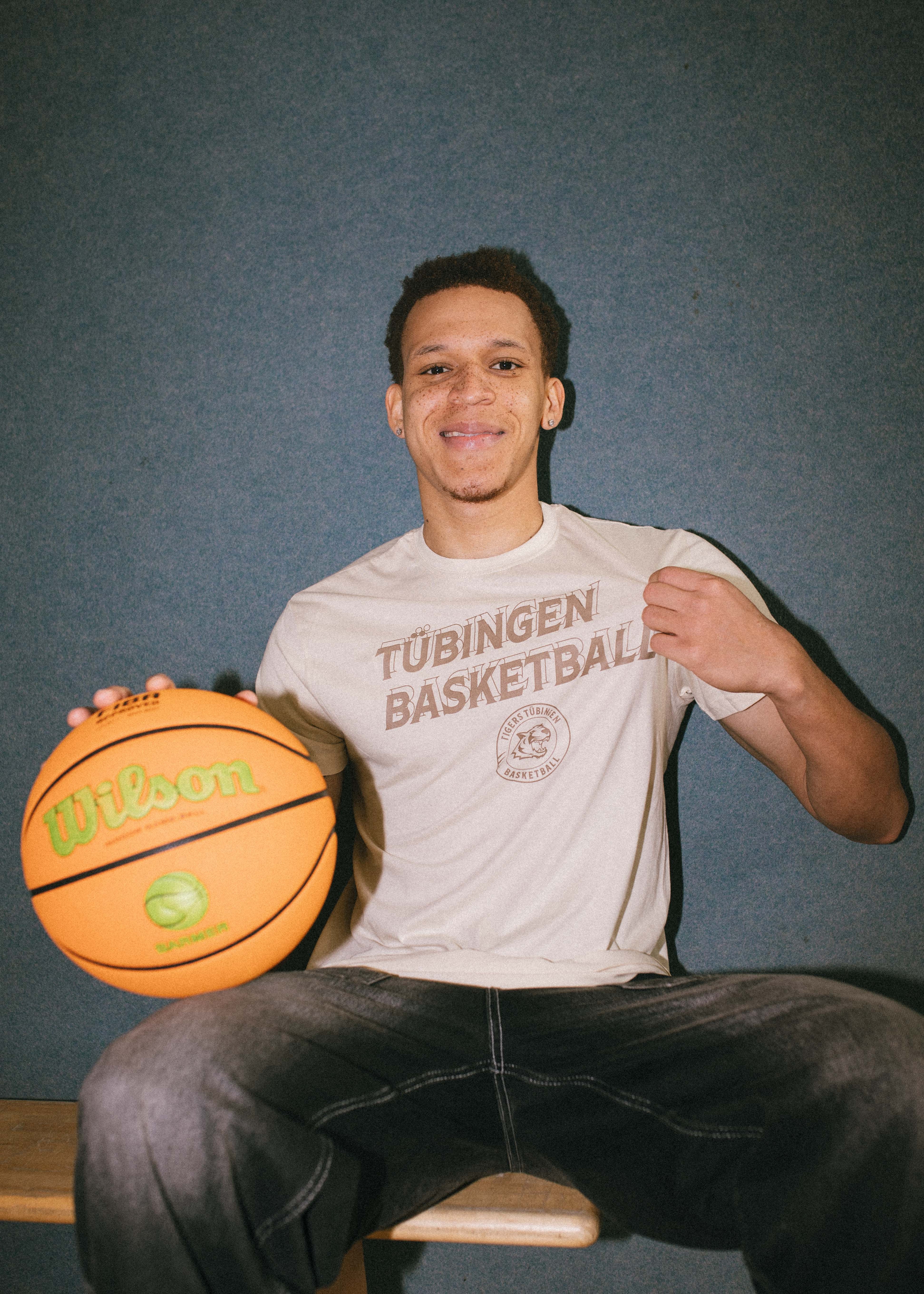 T-Shirt Tübingen Basketball Khaki