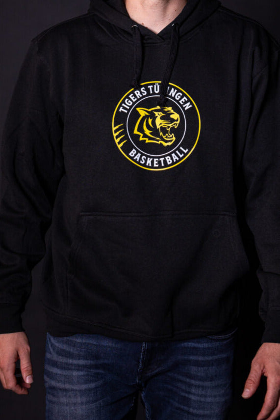 Hoodie Kreislogo alternativ schwarz