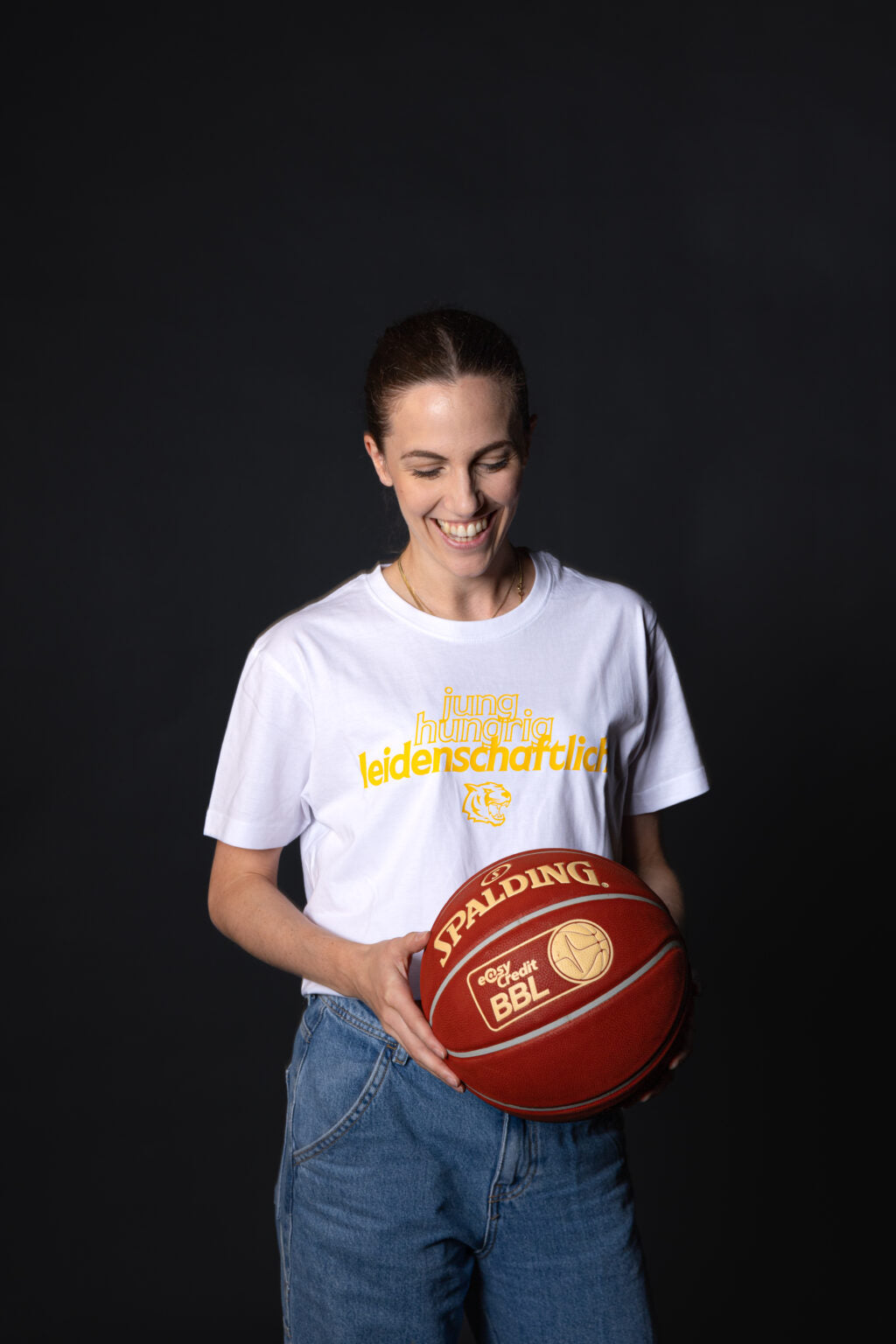 Shirt Jung, hungrig, leidenschaftlich weiß