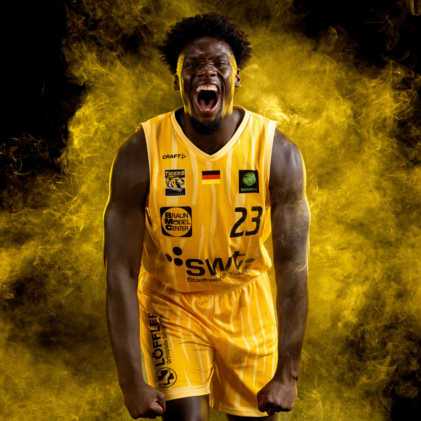 TIGERS TÜBINGEN Heimtrikot Kids 2025/26